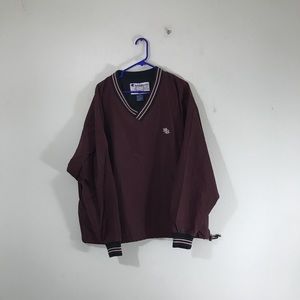 Champion MSU Pullover Windbreaker Men’s Size Large